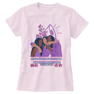 Camiseta manga corta Menina para chicas valiente
