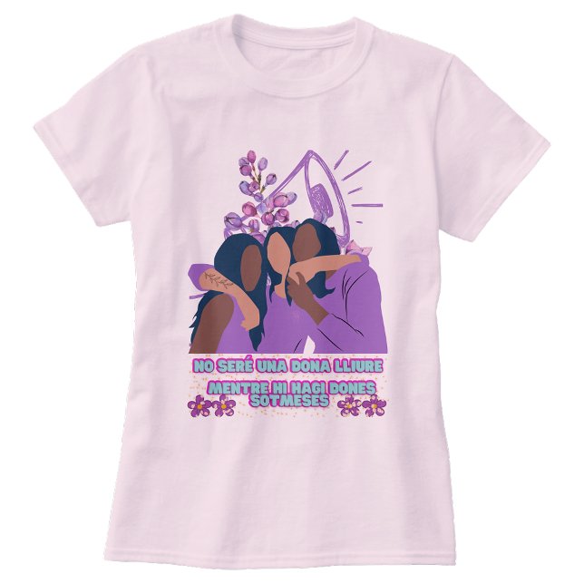 Camiseta manga corta Menina para chicas valiente (Criador carregado)