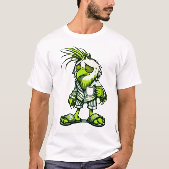 Camiseta Manga Curta 3D Retro Vintage - Clássico C (Frente)