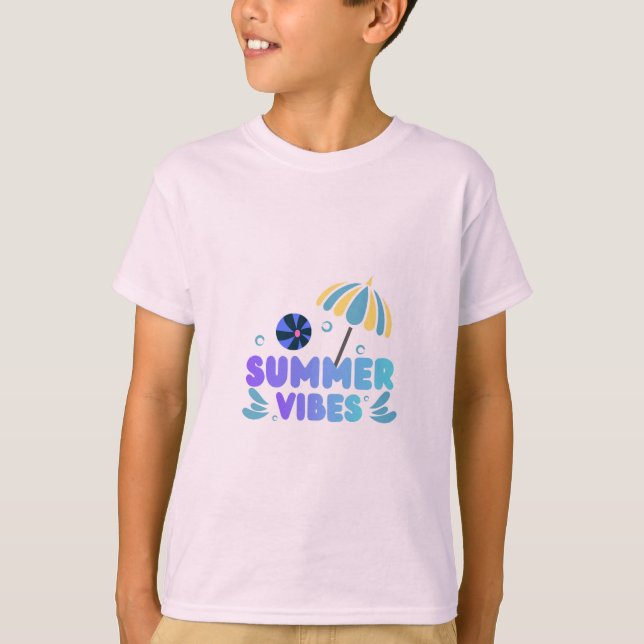 Camiseta manga curta com desenho (Frente)
