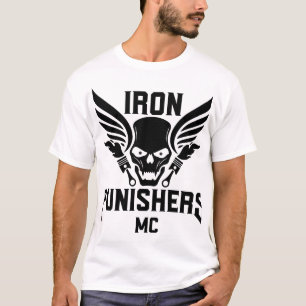 Camiseta Manga Curta Logo Iron Punishers Masculina