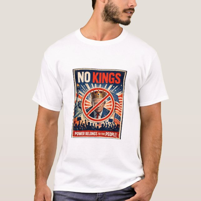 Camiseta Manga Curta Sem Reis! (Frente)