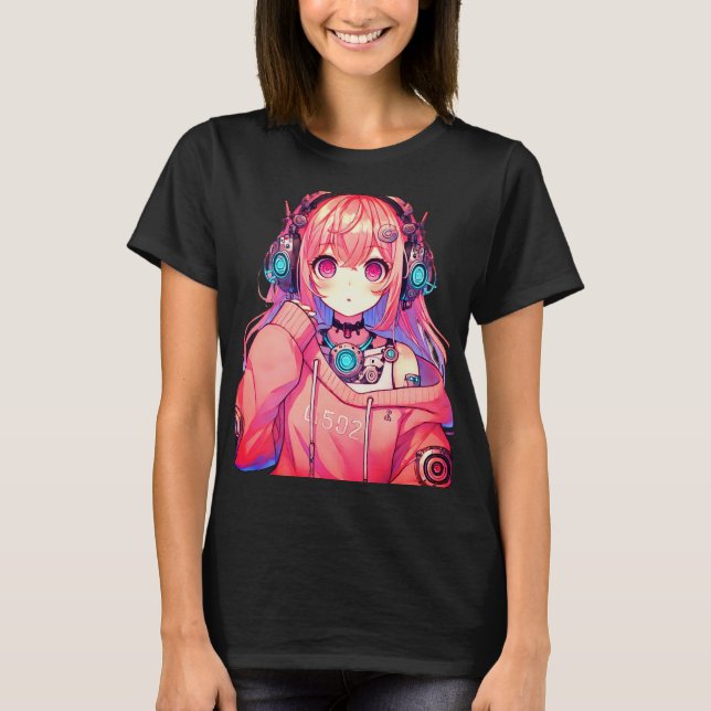 Camiseta Manga Cutie (Frente)