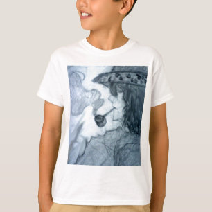 Camiseta manga fumante