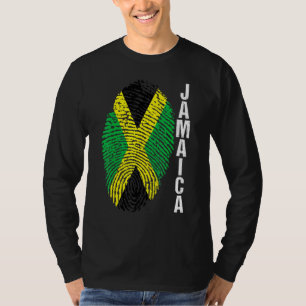 Camiseta Manga Gráfica da Impressão Digital da Bandeira da