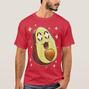 Camiseta Manga Graphic Japan Cute Kawaii Japonês Avocado A