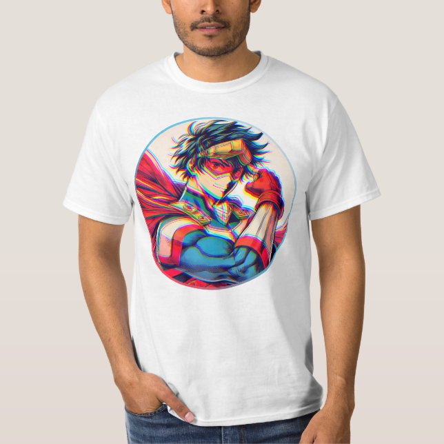 Camiseta Manga Hero (Frente)