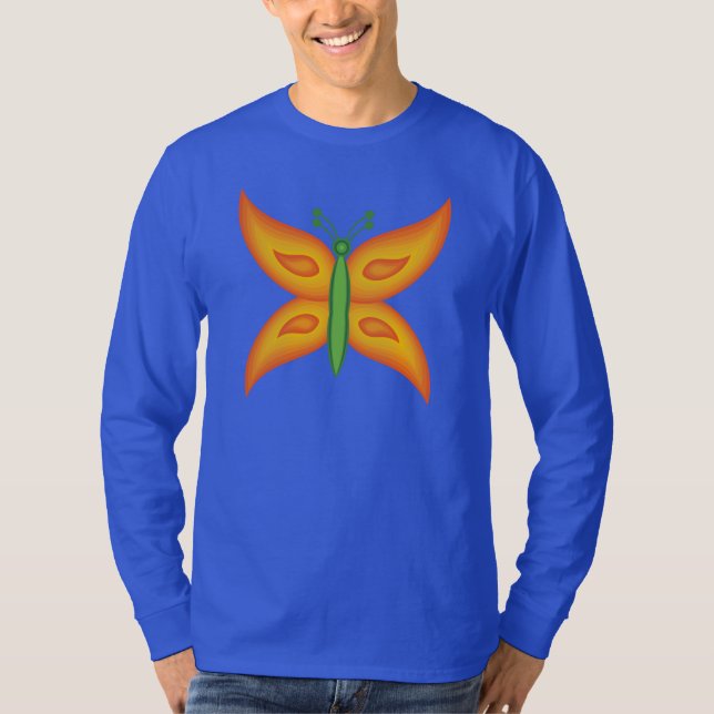Camiseta Manga Longa Alien Butterfly (Frente)