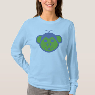 Camiseta Manga Longa Alimon (Macaco Alienigena) 