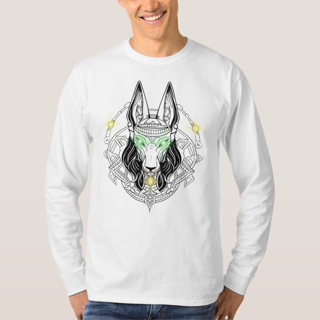 Camiseta Manga Longa Anubis / Anubis Long Sleeve T-shirt (Frente)