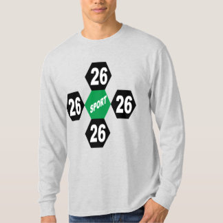 Camiseta Manga Longa cinza DESIGN ESPORTE 26