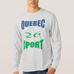 Camiseta Manga Longa cinza QUEBEC SPORT 26