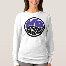 Camiseta manga longa com emblema double purp NO ST