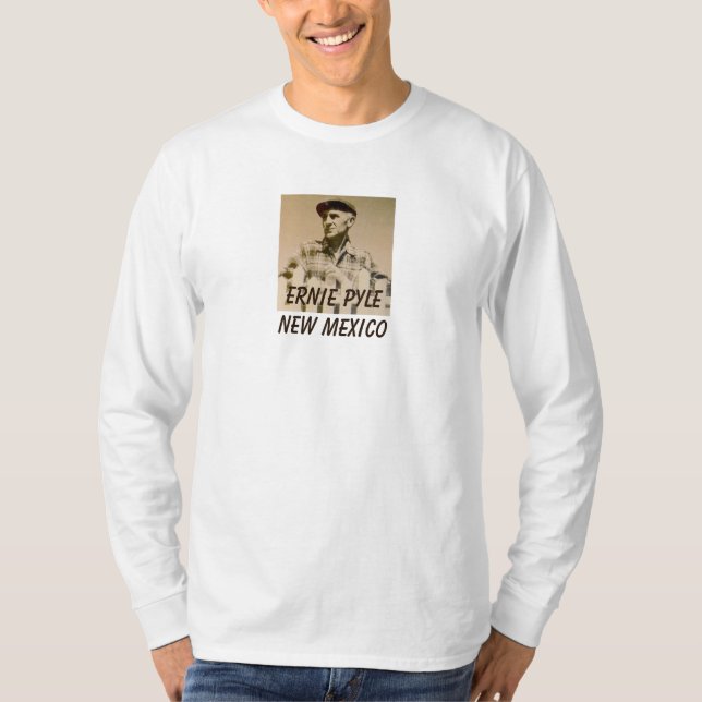 Camiseta manga longa Ernie Pyle NUEVO MÉXICO (Frente)