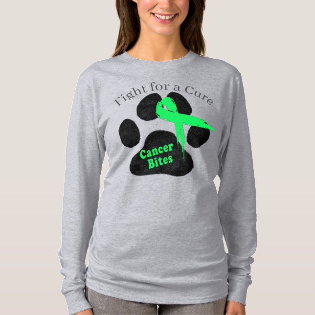 Camiseta Manga Longa Estampa de Pata de Conscienti (Frente)