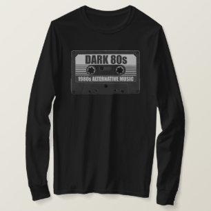 Camiseta Manga Longa Fita Cassete DARK 80s