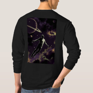 Camiseta manga longa Flying For Photons homens pre