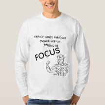 Camiseta Manga Longa: Foco