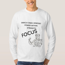Camiseta Manga Longa: Foco