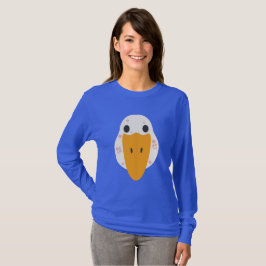 Camiseta Manga Longa Ganso Com Espinhas