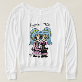 Camiseta manga longa gemini