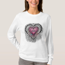Camiseta manga longa Graffti LOVE