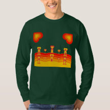 Camiseta Manga Longa Heart-Scape