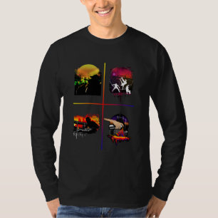 Camiseta Manga Longa Hip Hop Elementos MC DJ Break