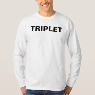 Camiseta Manga Longa Logo Triplo Masculina