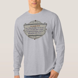 Camiseta Manga Longa Masculina Cristã Jeremias 29: