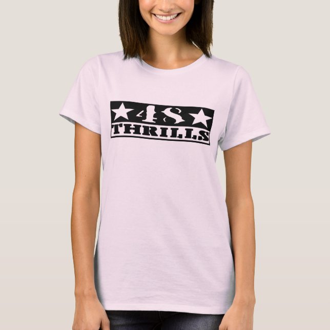 Camiseta Manga longa montada por mulheres 48 emoções T (Frente)