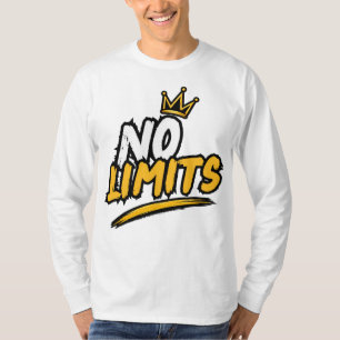 Camiseta Manga Longa No Limits Crown