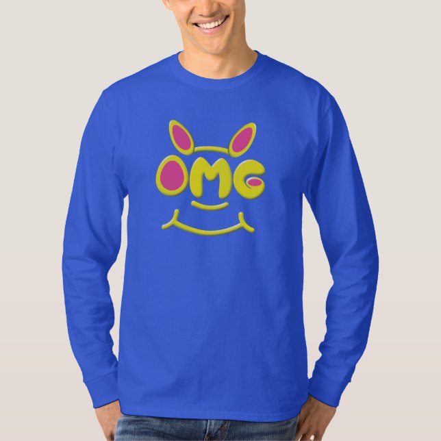 Camiseta Manga Longa OMG (Frente)
