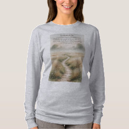 Camiseta Manga Longa para Mulheres Cristãs Romanos