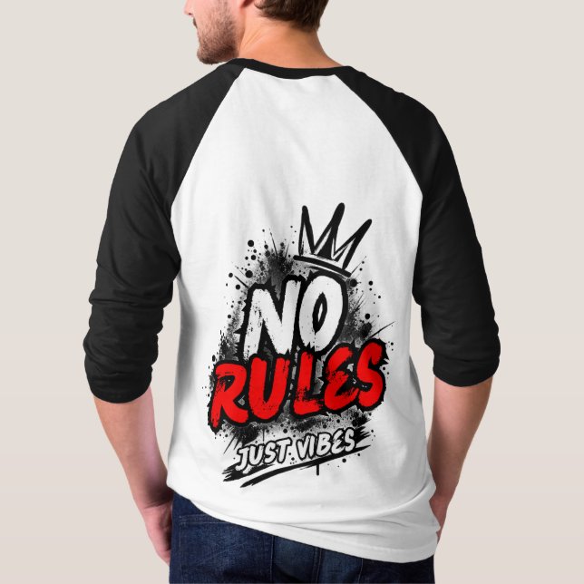 Camiseta Manga Longa Sem Regras (Verso)