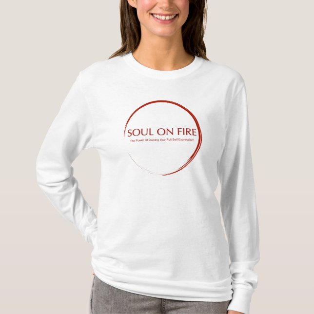 Camiseta Manga Longa Soul On Fire (Frente)