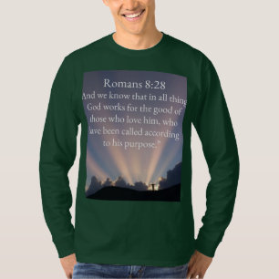 Camiseta Manga Longa Versículo Bíblico Romanos 8:2
