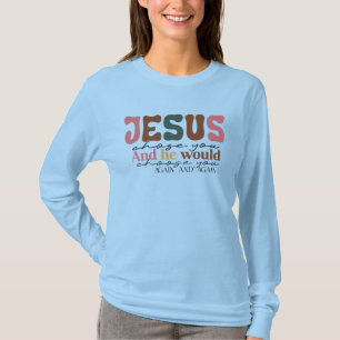 Camiseta Manga Longa Women's Jesus Chose You