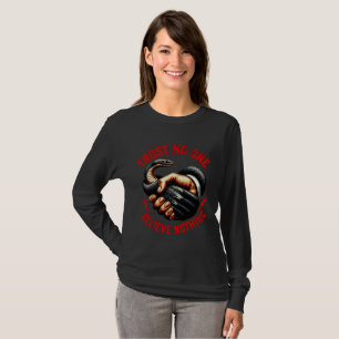 Camiseta Manga Longa Women's Trust No One - Believ