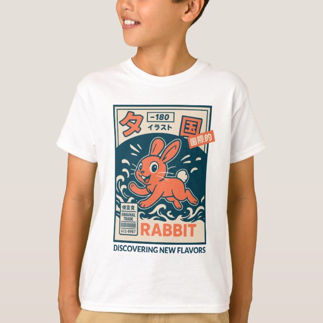 Camiseta Manga Rabbit (Frente)