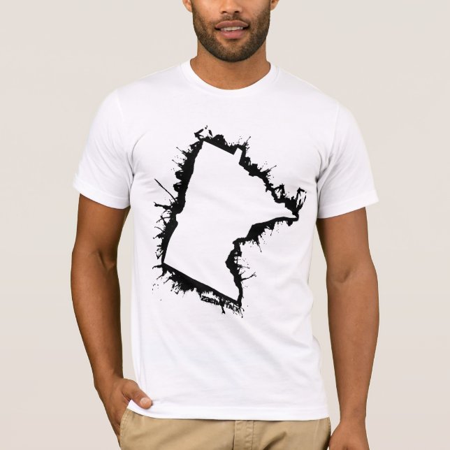 Camiseta Manganês Splat (Frente)