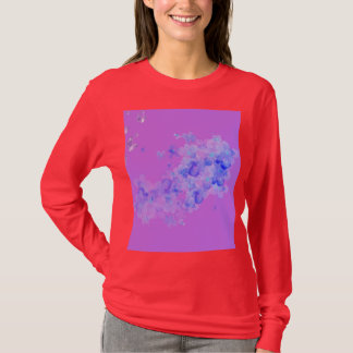 Camiseta Mangas compridas vermelhas