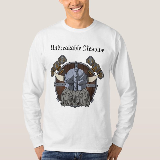 Camiseta Mangas longas anãs (Frente)