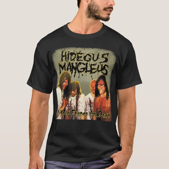 Camiseta Mangleus hediondo - Todos os seus amigos são camis (Frente)