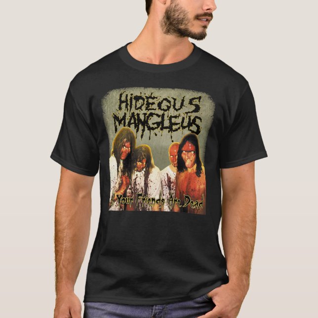Camiseta Mangleus hediondo - Todos os seus amigos são camis (Frente)