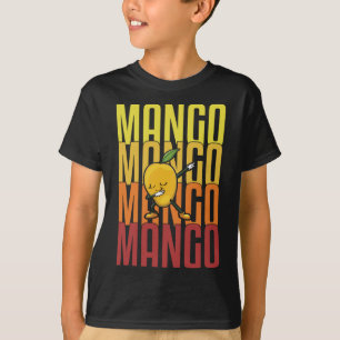 Camiseta Mango Dabbing Fruta Engraçadas Mulheres Mangoas Am
