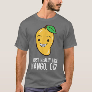 Camiseta Mango Lover Eu Gosto Muito Do Mango 2398