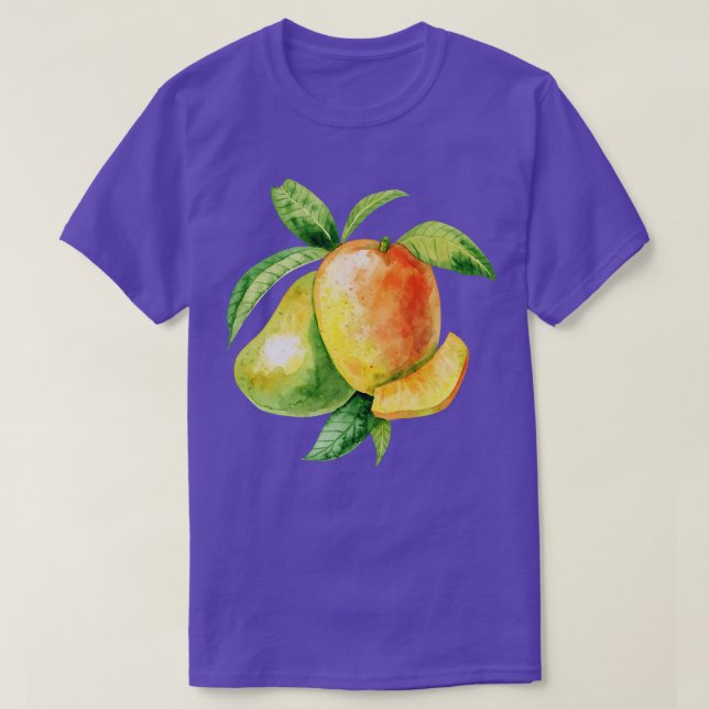Camiseta Mango Mão Desenhada (Frente do Design)