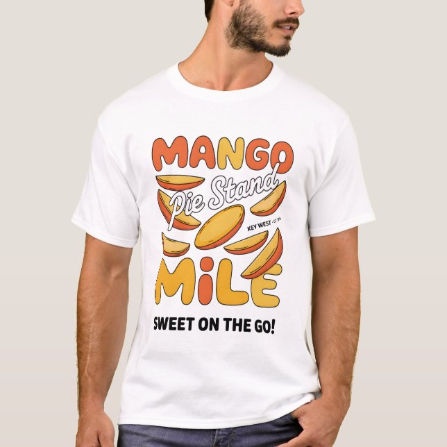 Camiseta Mango Mile Pie Stand (Frente)