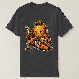 Camiseta Mango Monk — Funny Tropical Fruit Shaolin Warrior 